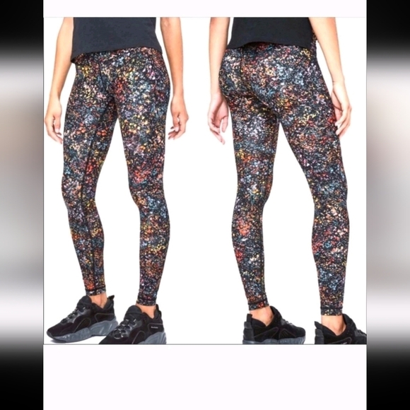 lululemon athletica Pants - Lululemon Womens Wunder Under Hi-Rise Tight *28"Flowerescent Multi Legging 10
